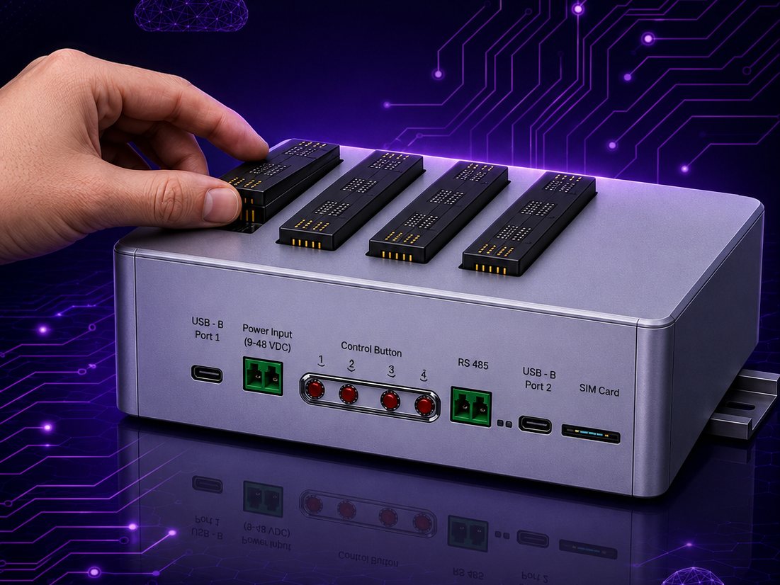 Bharat Gateway Pro with plug-in I/O cards